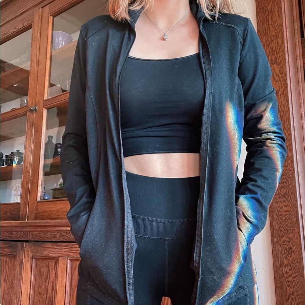 Champion zip up black